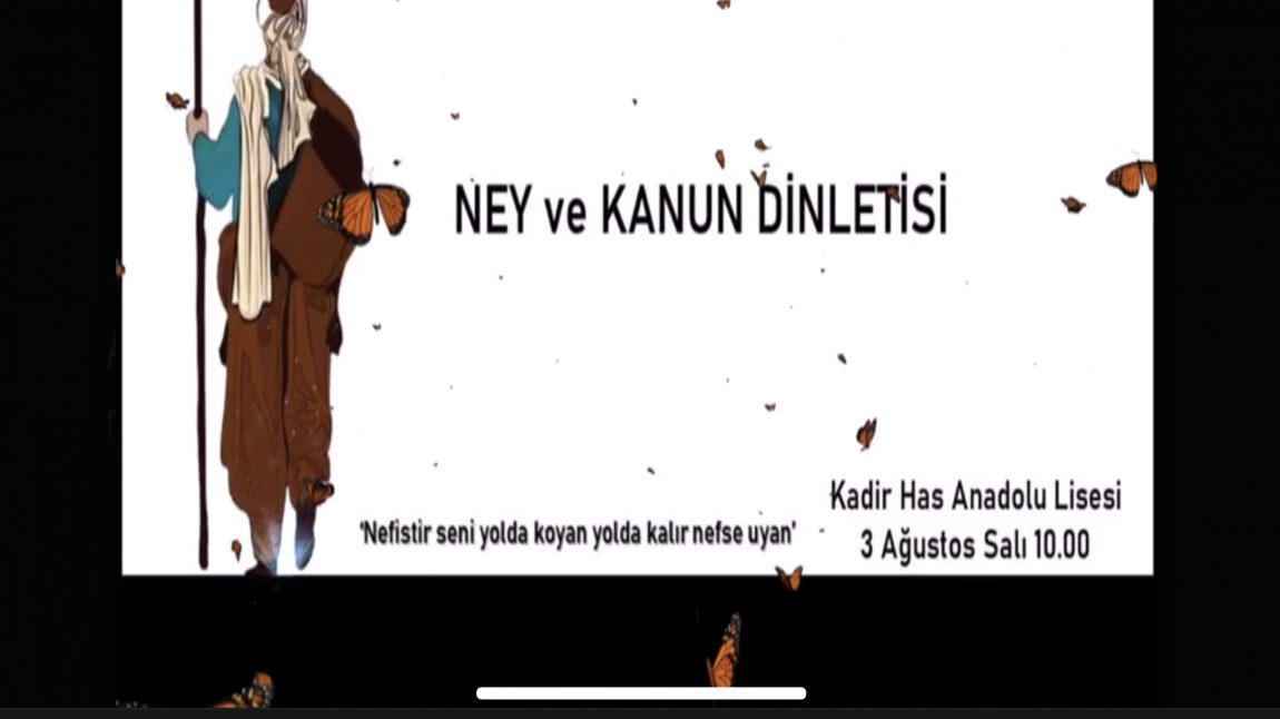 haberler kadir has anadolu lisesi